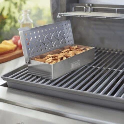 Boîte De Fumage Weber Pour Barbecue à Gaz, Barbecue électrique Et Fumoir -Barbecues Boutique 7576 boite fumage barbecue gaz weber ambiance