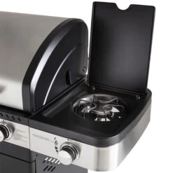 Pack Cuisine Extérieure FIDGI 4 Avec Barbecue Gaz + Desserte + Evier -Barbecues Boutique barbecue gaz cook in garden fidgi 4 rechaud min 1