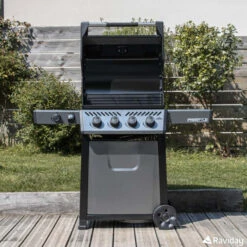 Barbecue à Gaz Napoleon Freestyle F425SBPGT 4 Brûleurs + Réchaud -Barbecues Boutique barbecue gaz napoleon freestyle 425 05 1