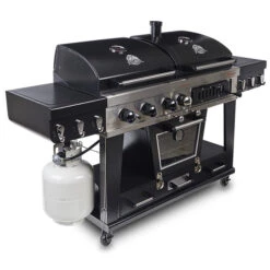 Barbecue Pit Boss MEMPHIS ULTIMATE Mixte Gaz, Charbon Et Fumoir électrique -Barbecues Boutique barbecue pellets pit boss memphis ultimate 4 min