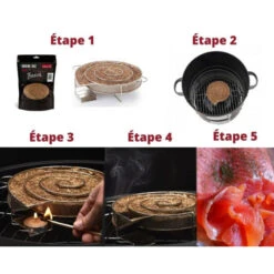 Kit Générateur De Fumée Froide Barbecook + 1 Sachet De Sciure 7 Kit Générateur De Fumée Froide Barbecook + 1 Sachet De Sciure -Barbecues Boutique bc smo 5016 fumoir a froid sciure barbecook utilisation 1 2