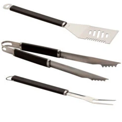 Lot De 3 Ustensiles Pour Barbecue CharBroil Spatule Pince Fourchette -Barbecues Boutique charbroil ustensiles barbecue 1