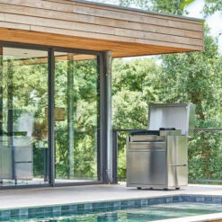 LED + Boîtier Pile + Interrupteur - Capot Chariot PAF/PIF Forge Adour -Barbecues Boutique chariot ferme plancha forge adour premium 60 inox 1 min