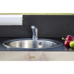 Cuisine D'extérieur ENO Modulo Inox Pour Plancha - 3 Modules -Barbecues Boutique cuisine exterieur inox modulo eno evier min