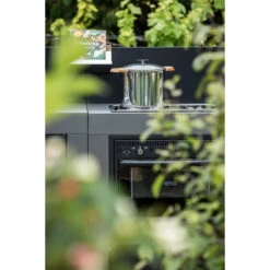 Cuisine D'extérieur ENO Modulo Acier Pour Plancha - 3 Modules Avec Cuisinière Et Chariot Félix 15 Cuisine D'extérieur ENO Modulo Acier Pour Plancha - 3 Modules Avec Cuisinière Et Chariot Félix -Barbecues Boutique cuisine modulo 3 cuisiniere chariot felix 1