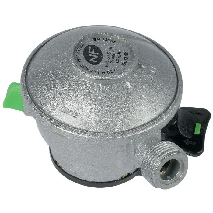 Détendeur Quick-On Butane ø 27 Mm + Tétine (pour VISEO Et CUBE) 1 Détendeur Quick-On Butane ø 27 Mm + Tétine (pour VISEO Et CUBE)