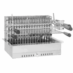 Gril Encastrable Et à Poser Forge Adour Avec Tournebroche électrique 918.66