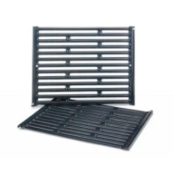 2 Grilles Pour Barbecue Weber Spirit 200, Spirit 500 Et Genesis Silver A (boutons Sur Le Côté)