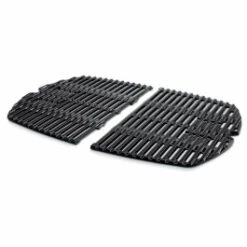 Lot De 2 Grilles De Cuisson En Fonte émaillée Pour Barbecues Weber Q Séries 100 Et 1000