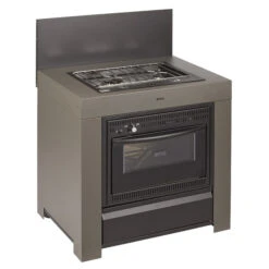 Cuisine D'extérieur ENO Modulo Acier Pour Plancha - 3 Modules Avec Cuisinière 10 Cuisine D'extérieur ENO Modulo Acier Pour Plancha - 3 Modules Avec Cuisinière -Barbecues Boutique mod7005 cuisiniere modulo gris cuisine exterieur eno cote 1