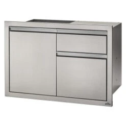 Module Encastrable 2 Tiroirs + 1 Porte Pour Cuisine D'extérieur Napoleon