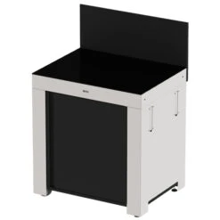 Modulo Plan De Travail - Coloris Inox Et Noir - Pour Cuisine D'extérieur ENO 11 Modulo Plan De Travail - Coloris Inox Et Noir - Pour Cuisine D'extérieur ENO -Barbecues Boutique modulo plan de travail inox noir cuisine exterieur eno 3