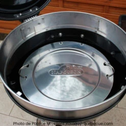 Anneau De Diffusion Napoleon Pour Fumage Au Barbecue à Charbon Ø 57 Cm -Barbecues Boutique photo de patrice m. client raviday barbecue.com 2 1