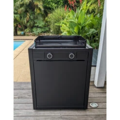 Pack Plancha à Gaz Forge Adour MODERN 60 Acier Noir + Chariot 12 Pack Plancha à Gaz Forge Adour MODERN 60 Acier Noir + Chariot -Barbecues Boutique plancha forge adour modern 60 acier sur chariot 3 1