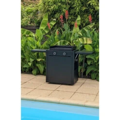 Pack Plancha à Gaz Forge Adour MODERN 60 Acier Noir + Chariot 15 Pack Plancha à Gaz Forge Adour MODERN 60 Acier Noir + Chariot -Barbecues Boutique plancha forge adour modern 60 acier sur chariot 5 1