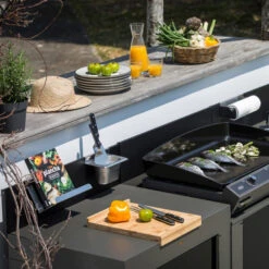 Modulo Plan De Travail - Gris Acier - Cuisine D'extérieur ENO -Barbecues Boutique pmod7001 modulo standard acier cuisine exterieur eno 6 min