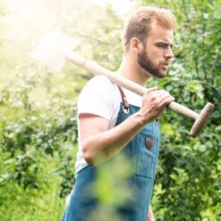 Tablier Barbecue Toile Waxée Alaskan Maker 547 - Bleu Canard -Barbecues Boutique tablier alaskan maker 547 bleu canard 1