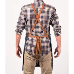 Tablier Barbecue Toile Waxée Alaskan Maker 547 - Bleu Marine -Barbecues Boutique tablier alaskan maker 547 bleu marine 2